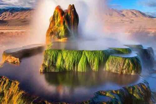 Fly Geyser, United States