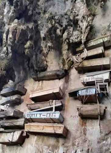 The Hanging Coffins of Sagada images