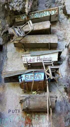 The Hanging Coffins of Sagada photos