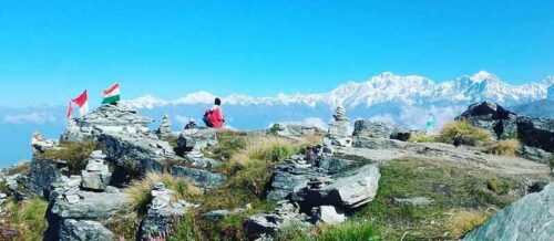 peak point of Tungnath Chandrashila Deoria Tal 