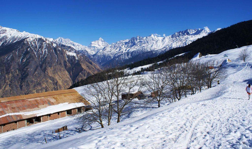 Auli in October