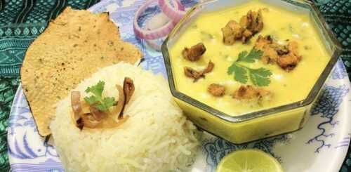 Kadhi Chawal  