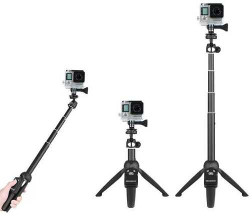 Travel Selfie Stick Tripod with Bluetooth