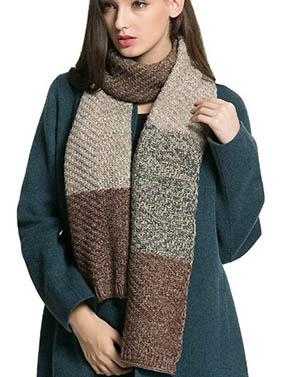 Winter Thick Cable Warm Scarf