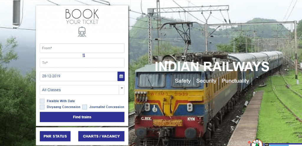 IRCTC Connect