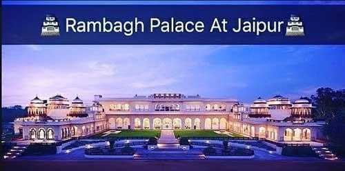 places for couples in jaipur Rambagh Garden