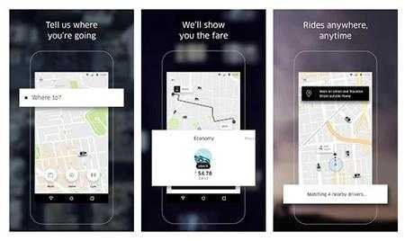 Uber, best travel app in India