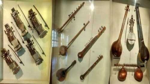 Musical Instruments in Museum 