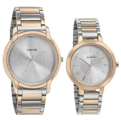 Sonata Silver Watches