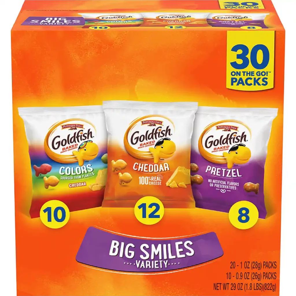 Goldfish Crackers Big Smiles