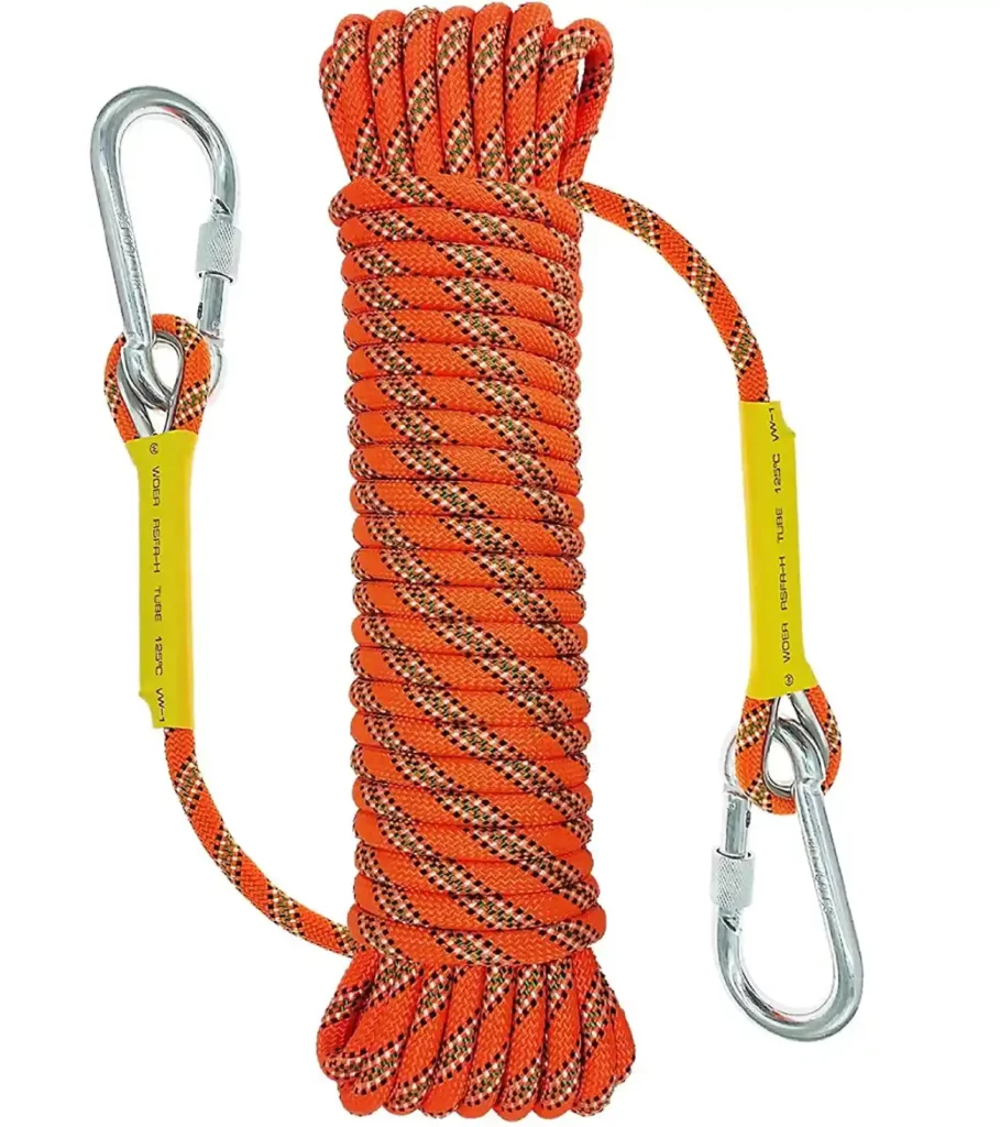Rappelling rope