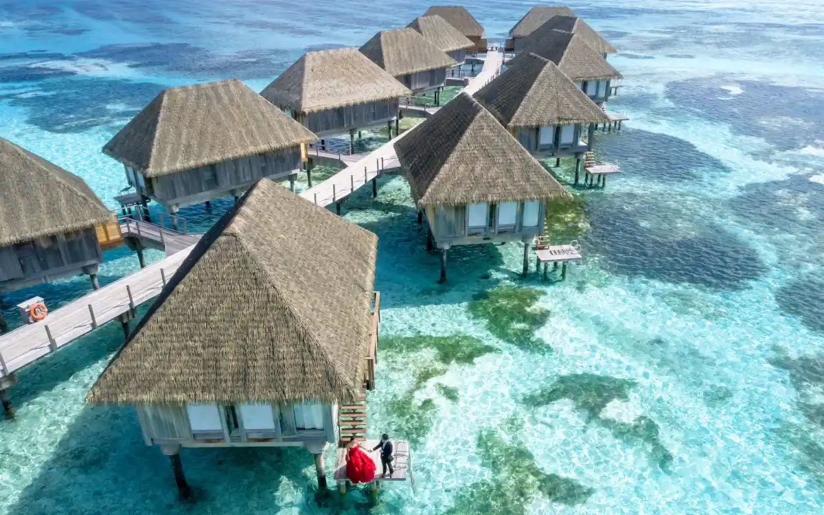 luxury holiday in the Maldives