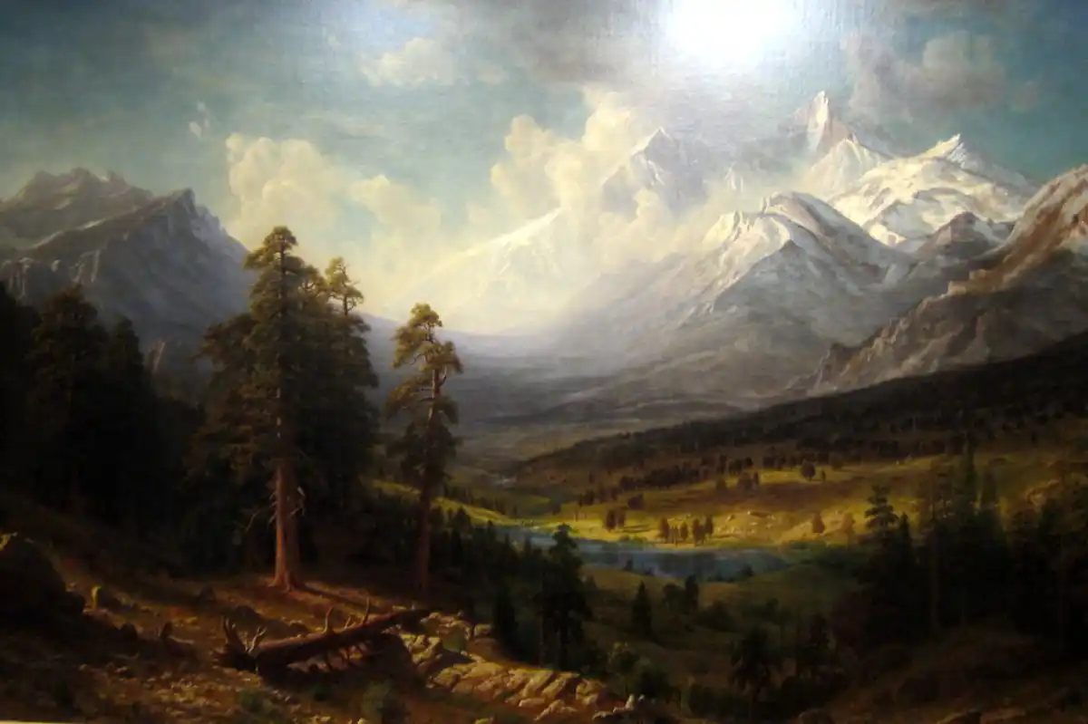 Albert Bierstadt's Famous Painting