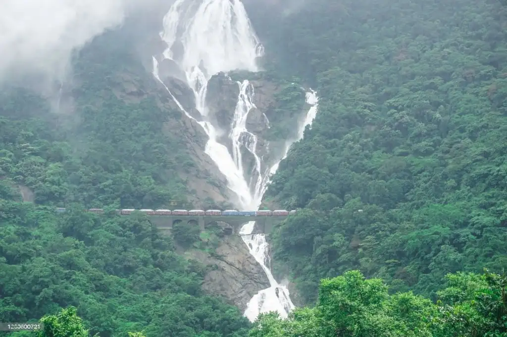 Dudhsagar Falls, Goa - waterfall in india