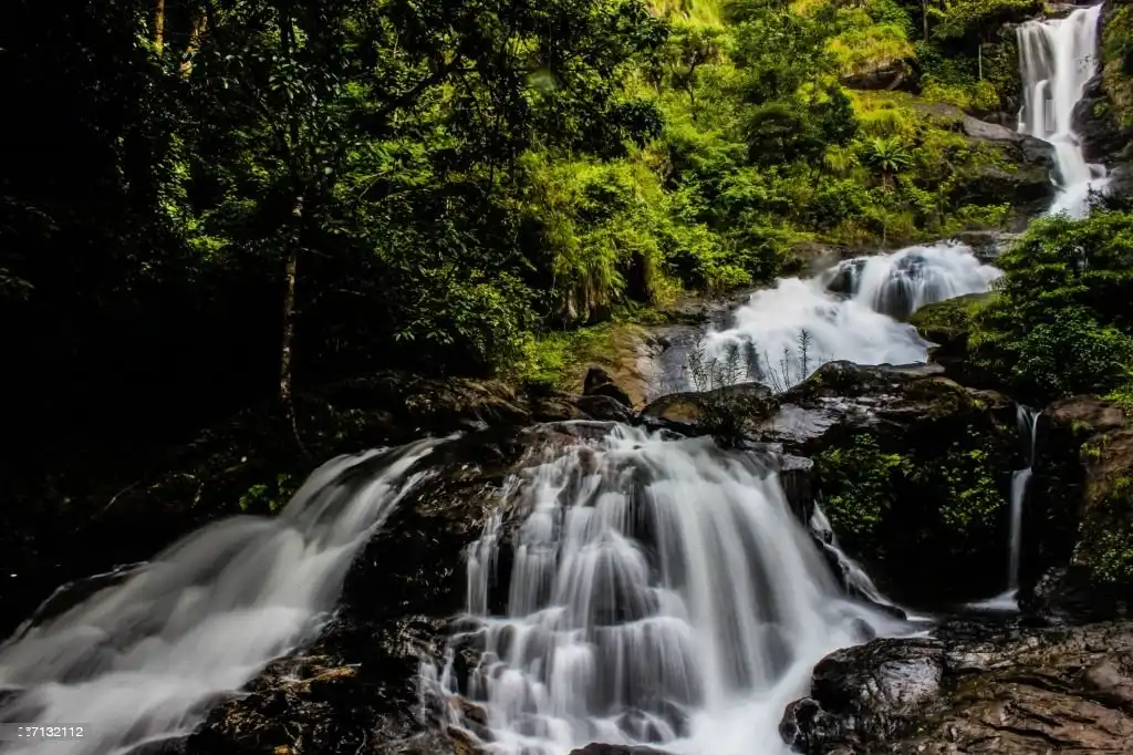 Iruppu Falls, Karnataka - waterfall in india
