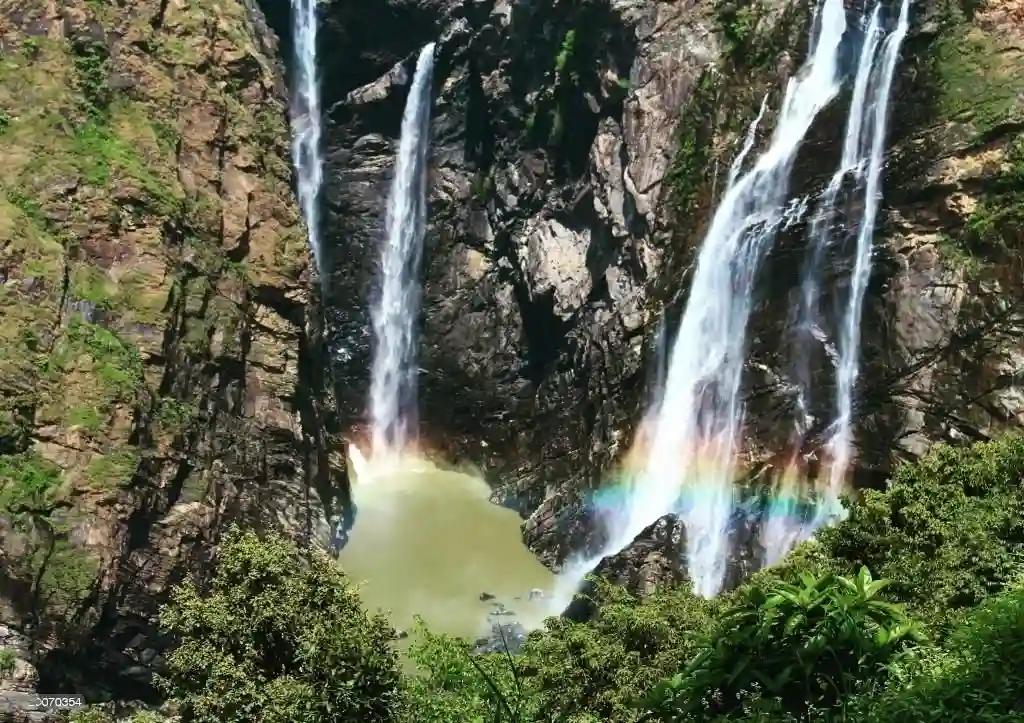 Koosalli Falls, Karnataka - waterfall in india