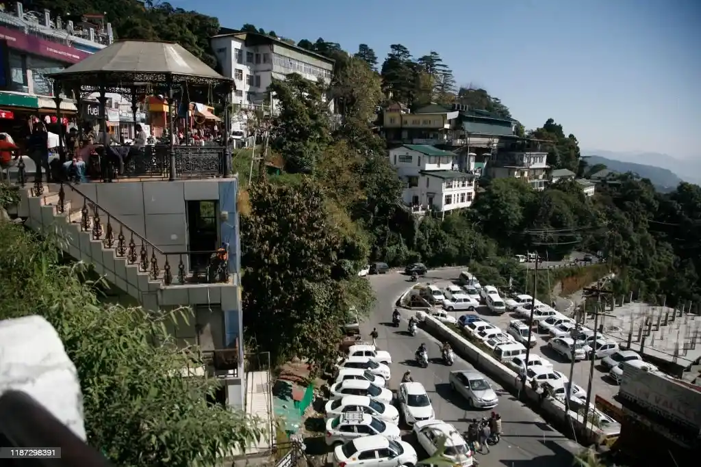 Mussoorie mall road  -Mussoorie Travel Guide