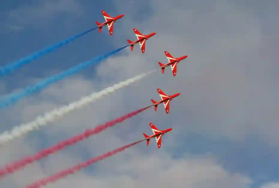 Air Show at Jal Mahal