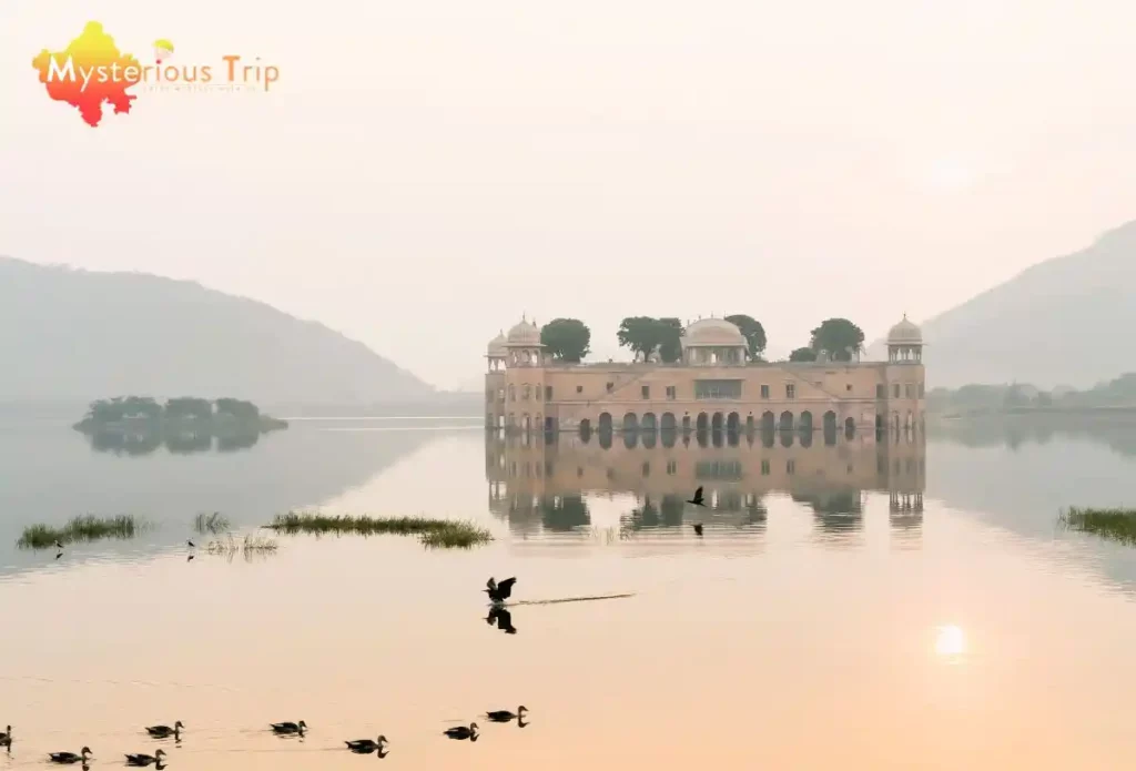 Man sagar Lake Jaipur - Jal mahal