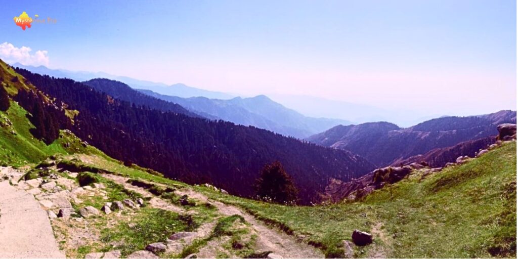 Dainkund peak Dalhousie top hill station near katra