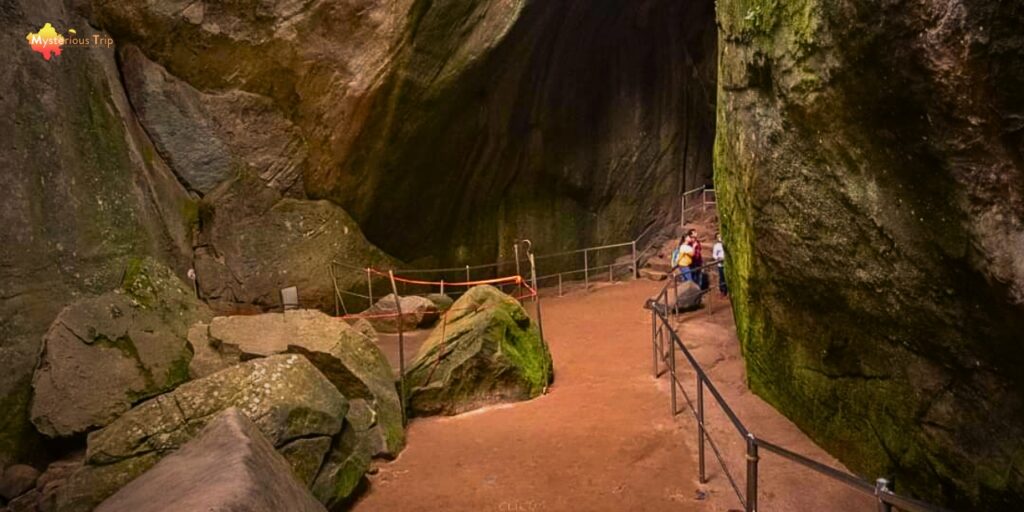 Edakkal caves in Waynad. a coolest hill station in south india