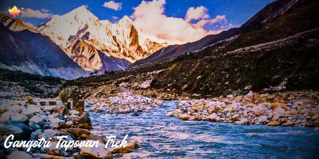 Gangotri trekking. Gangotri tapovan trek