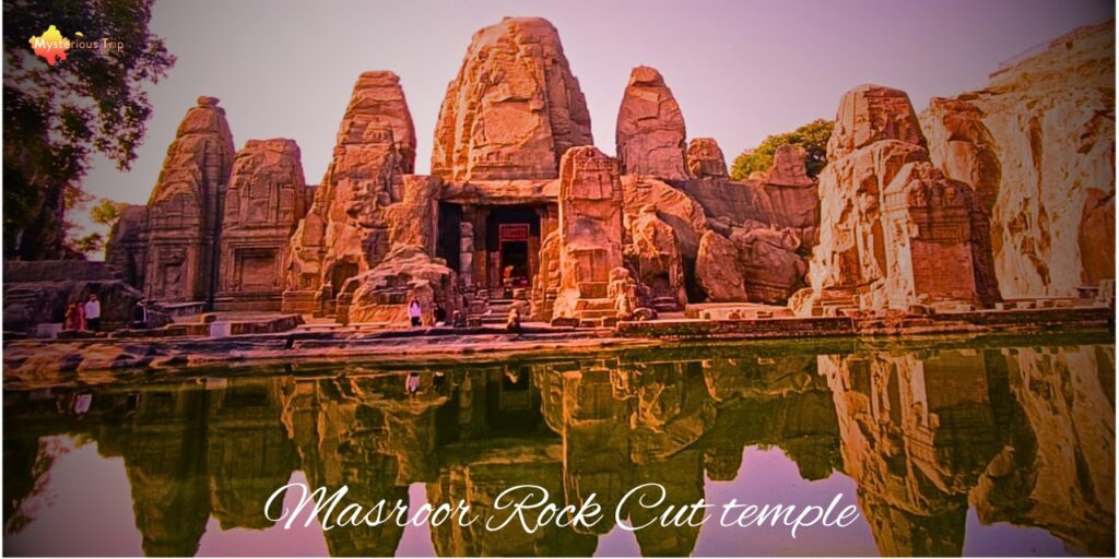 Masroor Rock Cut temple nearby Basheshwar Mahadev Temple